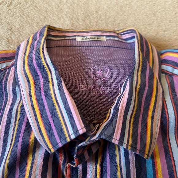 Bugatchi Long Sleeve Button Down XXL - Picture 3 of 8